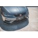 Накладка сплиттер на передний бампер Вар3 на Seat III Cupra / FR рестайл